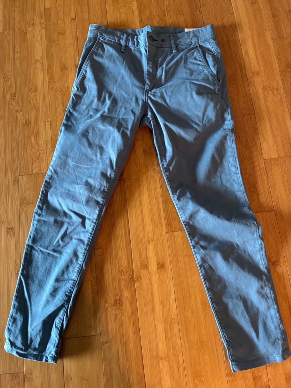 rag & bone Blue Slim Straight Chinos